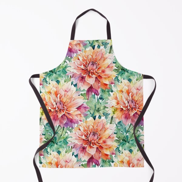 Item preview, Original Dahlia Flower Watercolor designed and sold by CoolPixels.