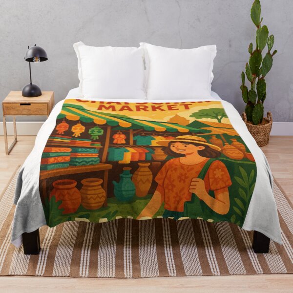 Item preview, Chatuchak Market Scene in Bangkok, Thailand designed and sold by Places On Earth.