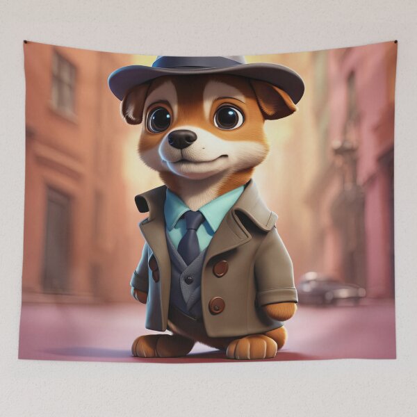 Item preview, Puppy as a Detective designed and sold by Colin Bentham.