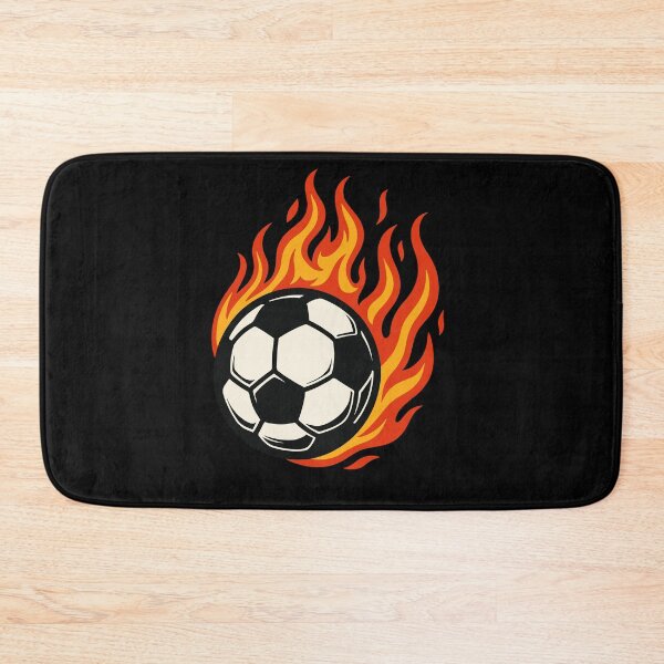 Item preview, Soccer ball on fire designed and sold by EchoOfSilence.