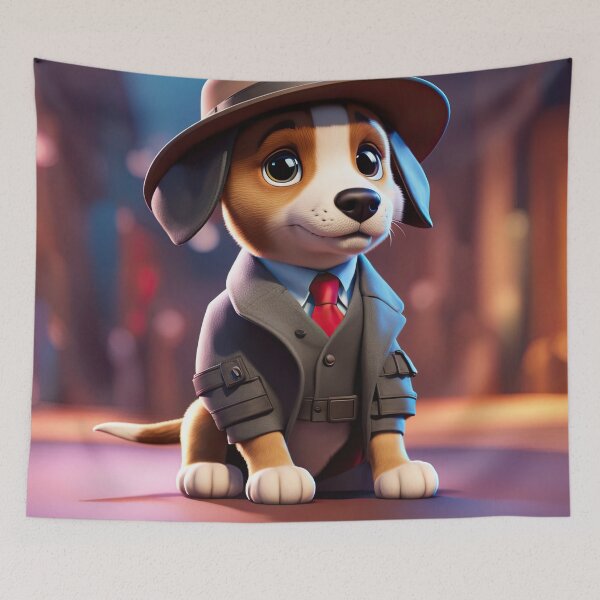 Item preview, Puppy as a Detective designed and sold by Colin Bentham.