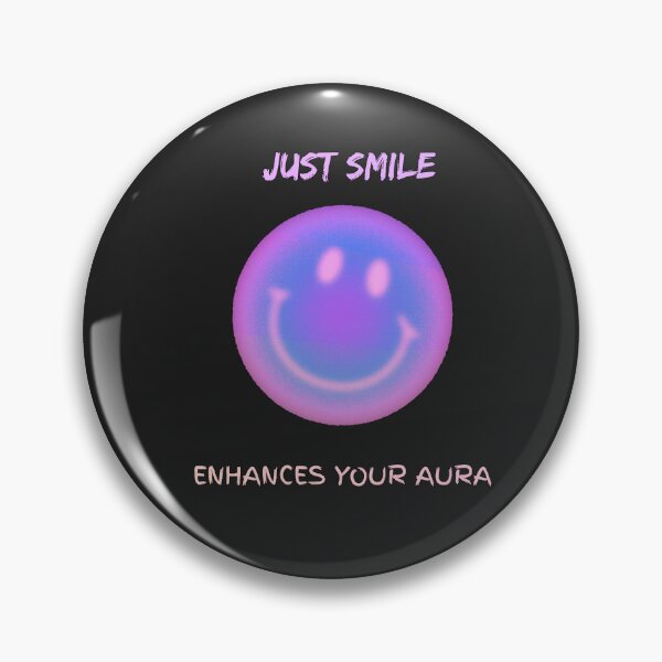 Item preview, Just Smile Enhances Your Aura designed and sold by Sadanova.
