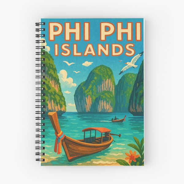 Item preview, Phi Phi Islands Coastal Cliff Lagoon designed and sold by Places On Earth.