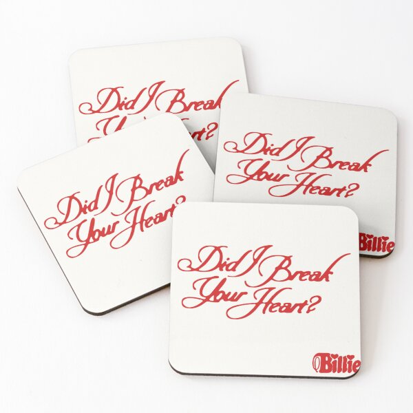 Item preview, Did I Break Your Heart? – Billie Red Script Text designed and sold by moonna designs.