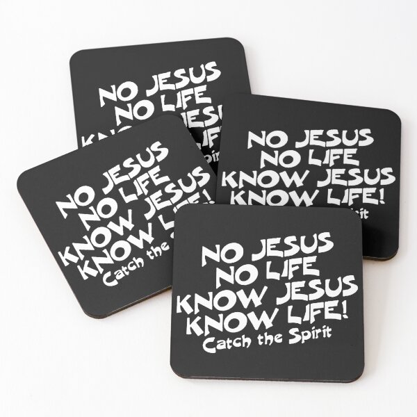Item preview, NO JESUS, NO LIFE , KNOW JESUS,  KNOW LIFE. catch the spirit designed and sold by Kingdom Warrior Tribe .