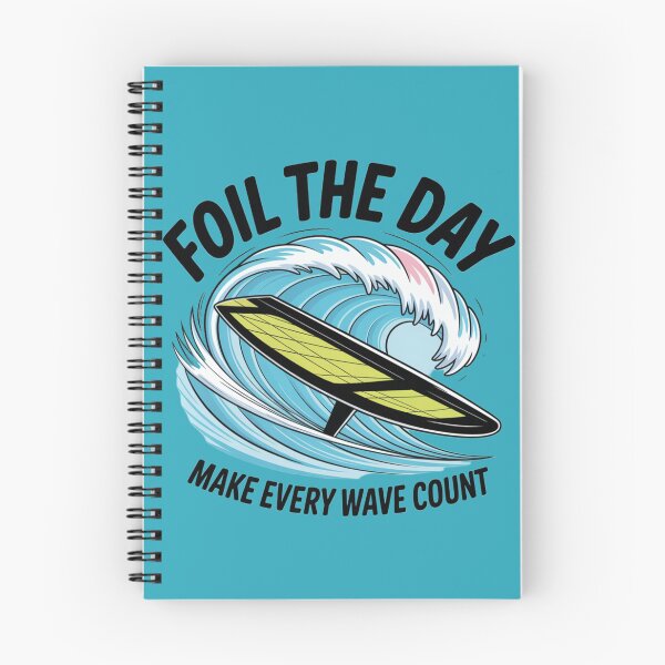Item preview, Foil the Day: Wing Foiling Water Sports Pun Design – Make Every Wave Count designed and sold by PatrykT94.