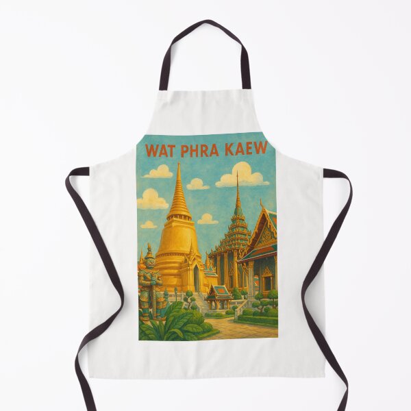 Item preview, Wat Phra Kaew Temple with Giant Statue designed and sold by Places On Earth.