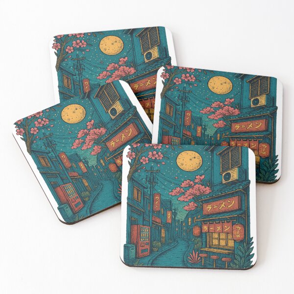 Item preview, Japanese streetscape designed and sold by Joinked.