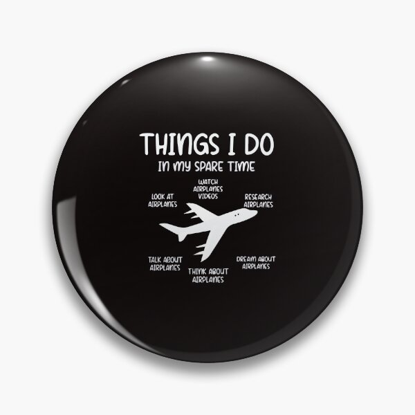 Item preview, Funny Aviation, In My Spare Time Airplane, Pilot Gifts for Men, Airplane Lover, Funny Pilot, Husband Gift designed and sold by DesignDenDo ⭐⭐⭐⭐⭐.