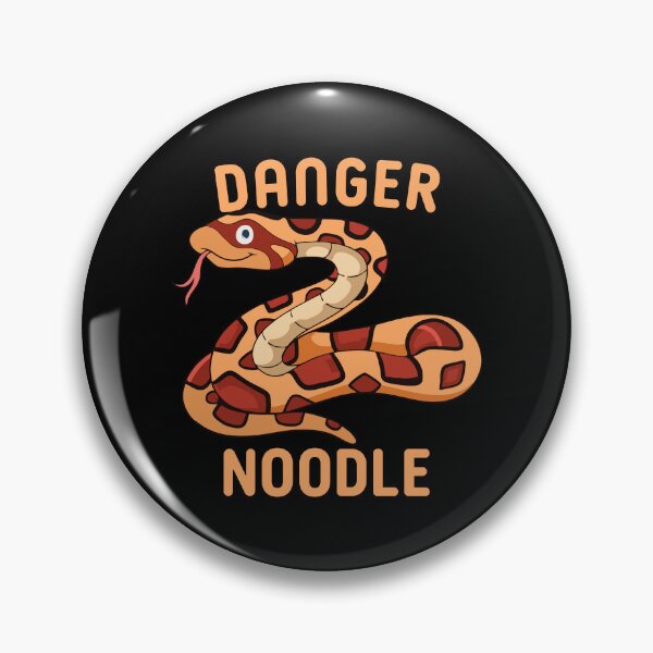 Aperçu de l'œuvre Danger Noodle – Mème drôle et mignon pour les amoureux des serpents créée et vendue par zeviwanty.