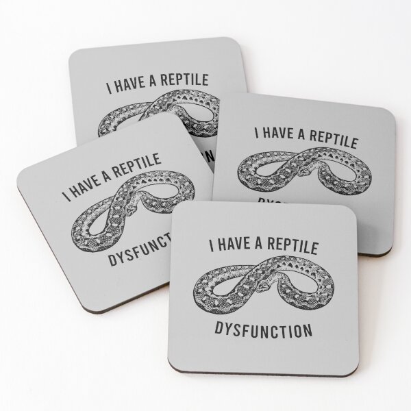 Item preview, I Have A Reptile Dysfunction - Funny Snake Pun designed and sold by zeviwanty.