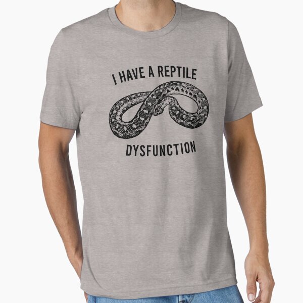 Item preview, I Have A Reptile Dysfunction - Funny Snake Pun designed and sold by zeviwanty.