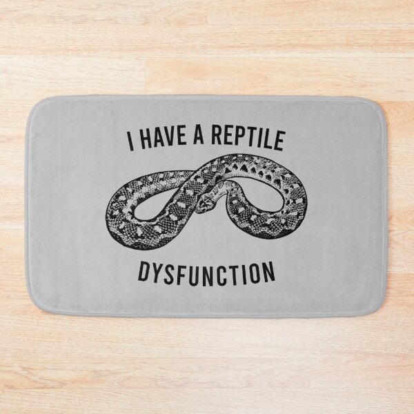 Item preview, I Have A Reptile Dysfunction - Funny Snake Pun designed and sold by zeviwanty.