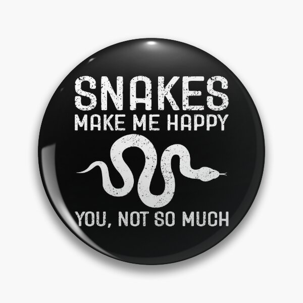 Item preview, Snakes Make Me Happy. You, Not So Much - Snake Lover Funny Quote designed and sold by zeviwanty.