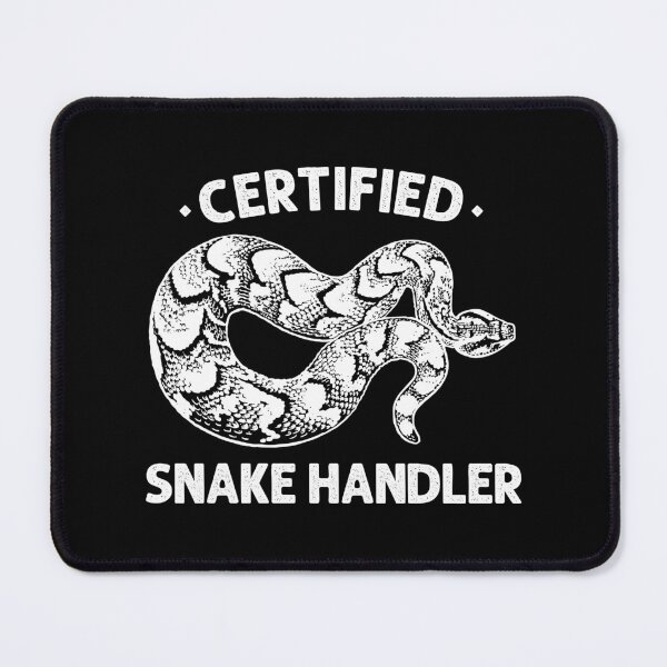 Item preview, Certified Snake Handler - Snake Lover Gift designed and sold by zeviwanty.