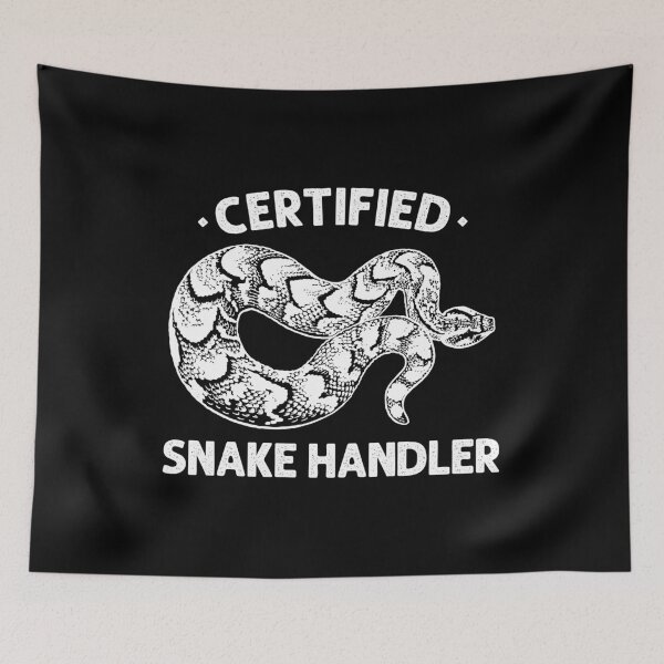 Item preview, Certified Snake Handler - Snake Lover Gift designed and sold by zeviwanty.