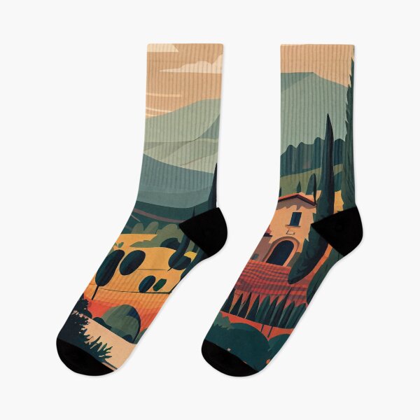 Item preview, Peaceful Tuscan Villa Retreat designed and sold by ShadowAndSlate.