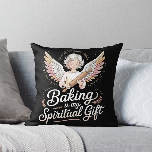 Artikelvorschau, Backen ist meine spirituelle Gabe - Lustiger Spruch für Bäcker entworfen und verkauft von GRABAPSHOP.