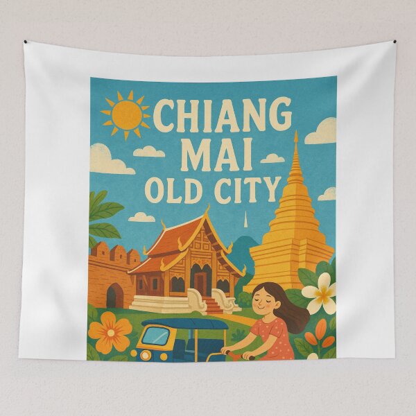 Item preview, Chiang Mai Old City Bike Ride designed and sold by Aryabek.