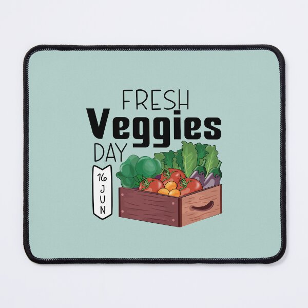 Item preview, 16 June Fresh Veggies Day - Wacky Holidays designed and sold by ChemicalXShop.