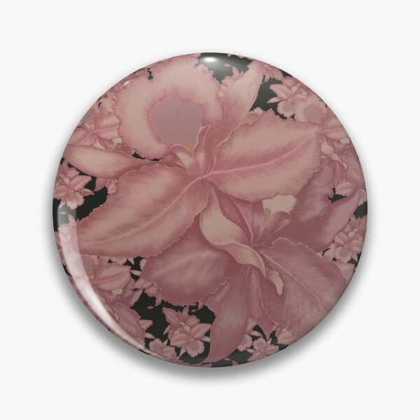 Item preview, Pink seamless orchid pattern designed and sold by Wednesday Art design .