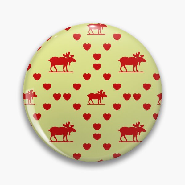 Item preview, Moose Sihouette Seamless Heart Pattern | Moose Sihouette Seamless Heart Pattern | Moose Sihouette Seamless Heart Pattern | Moose Sihouette Seamless Heart Pattern designed and sold by TheIconSmith.