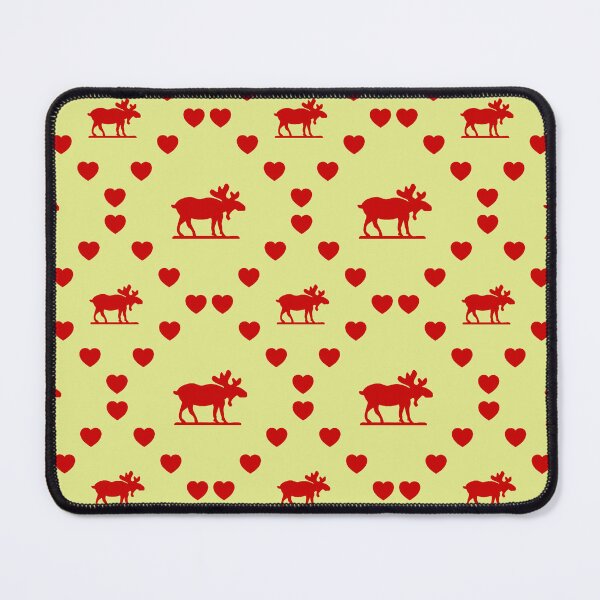 Item preview, Moose Sihouette Seamless Heart Pattern | Moose Sihouette Seamless Heart Pattern | Moose Sihouette Seamless Heart Pattern | Moose Sihouette Seamless Heart Pattern designed and sold by TheIconSmith.