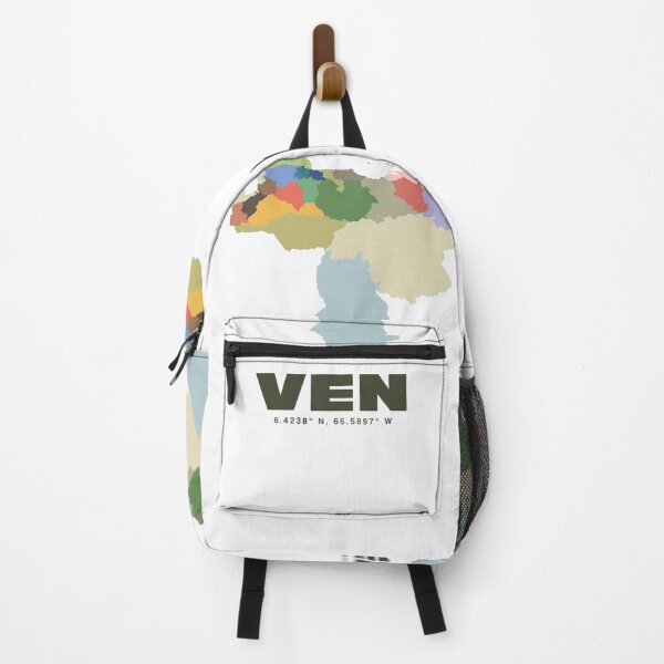 Item preview, Venezuela Map - VEN ISO Code Art Print designed and sold by CartoPrints.