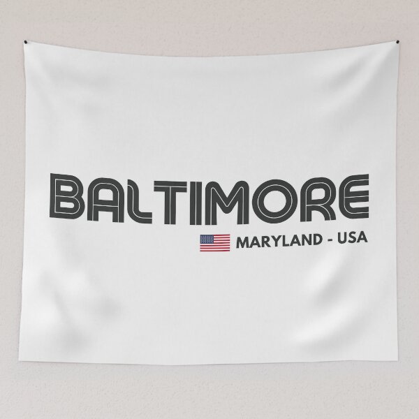 Item preview, Baltimore -  Maryland - USA  designed and sold by Sketch-Shack.