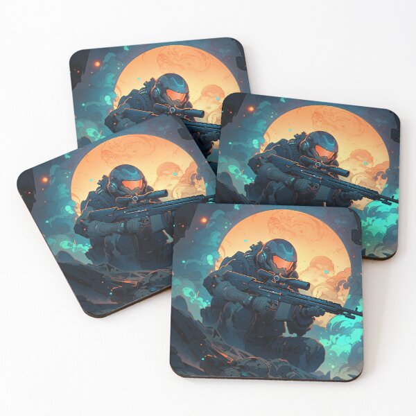 Item preview, Lunar Ghost – Stealth Operative in the Shadows designed and sold by SuperNovaDesigns.