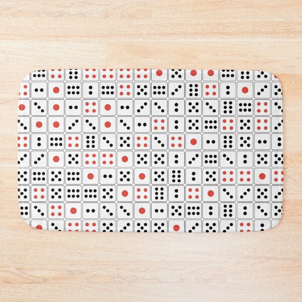Item preview, random asian dice tiling pattern designed and sold by chrysalistw.