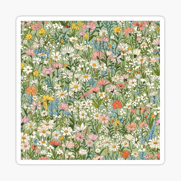 Item preview, Flower Field designed and sold by CoolPixels.