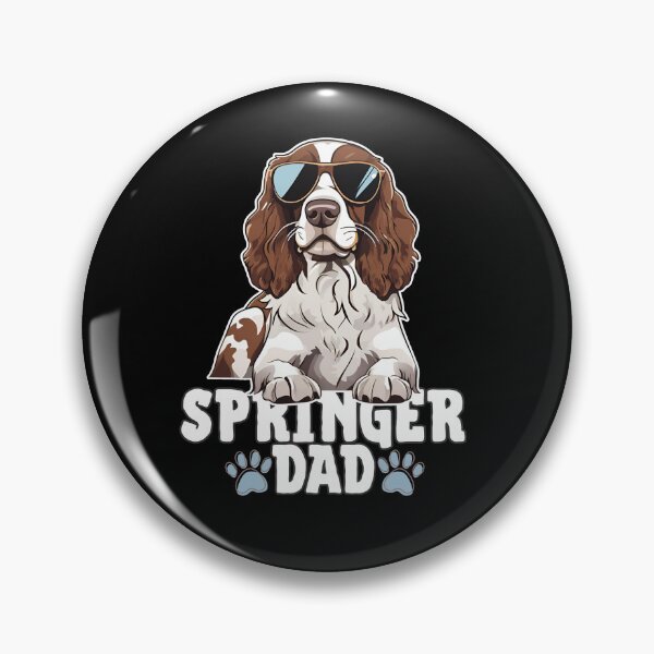 Item preview, Springer Spaniel Dad – Energetic, Loyal, and Always Ready for Adventure designed and sold by GoodyPaws.