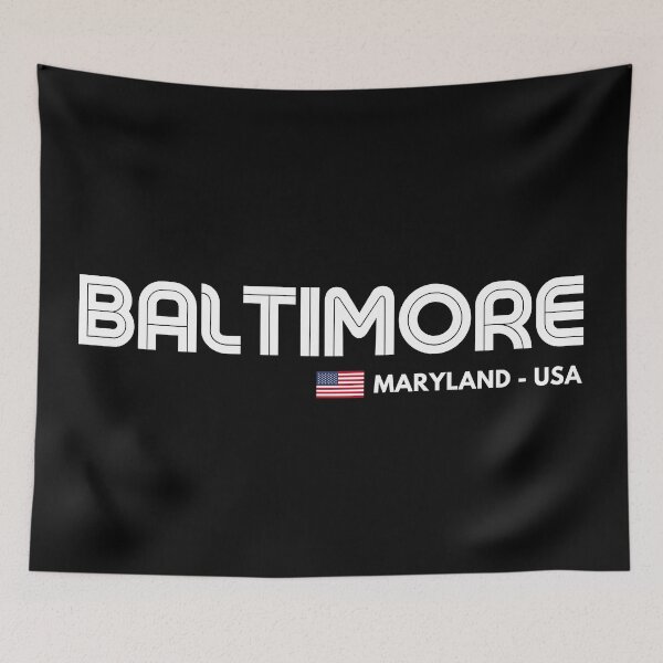 Item preview, Baltimore -  Maryland - USA  designed and sold by Sketch-Shack.