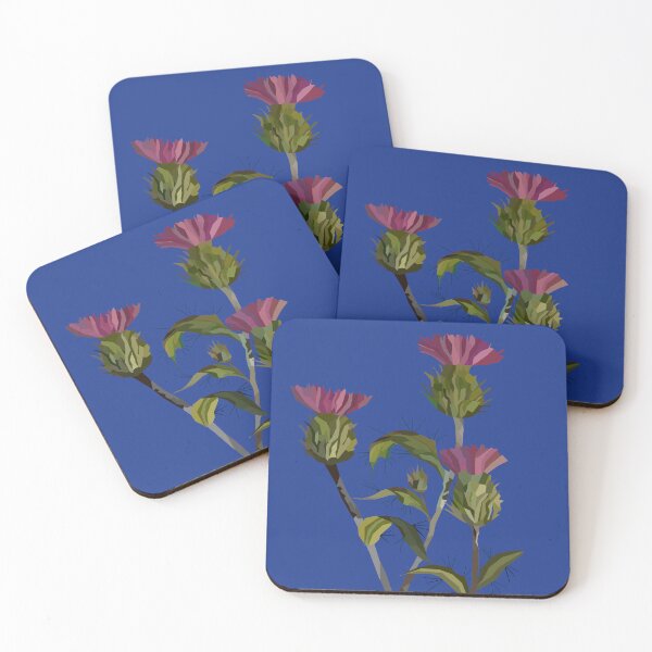 Item preview, Scottish Thistle (onopordum Acanthium) by Chris Corish designed and sold by CrookedPaintbrushStudios .