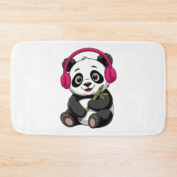Item preview, Panda Headphones designed and sold by Angry Swan Designs.
