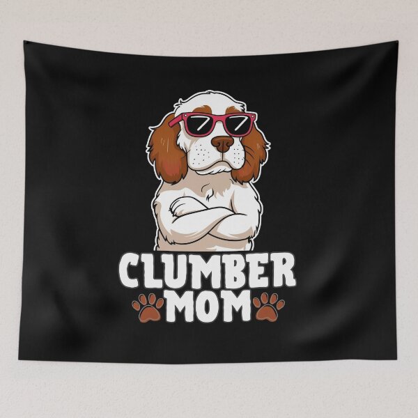 Item preview, Mamá Clumber Spaniel: Gentil, única y orgullosamente devota designed and sold by GoodyPaws.