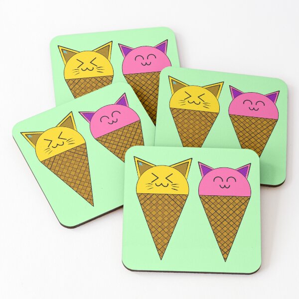 Item preview, Ice Cweam Cats designed and sold by chowlet.