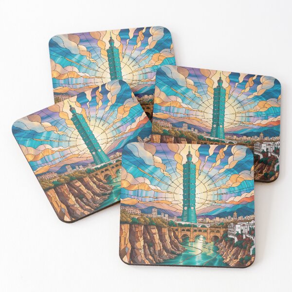Item preview, Sunburst Over Taipei designed and sold by Random Designs.