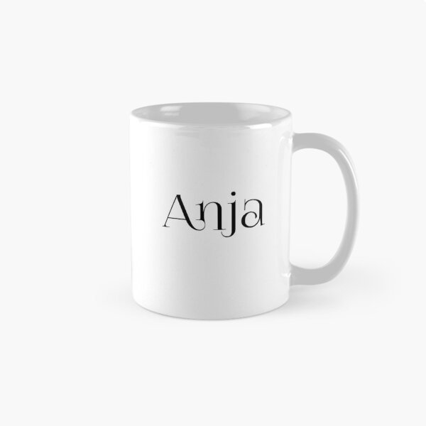 Item preview, Anja – Cute Bold Name Design in Black for Light Shirts designed and sold by Simplty.