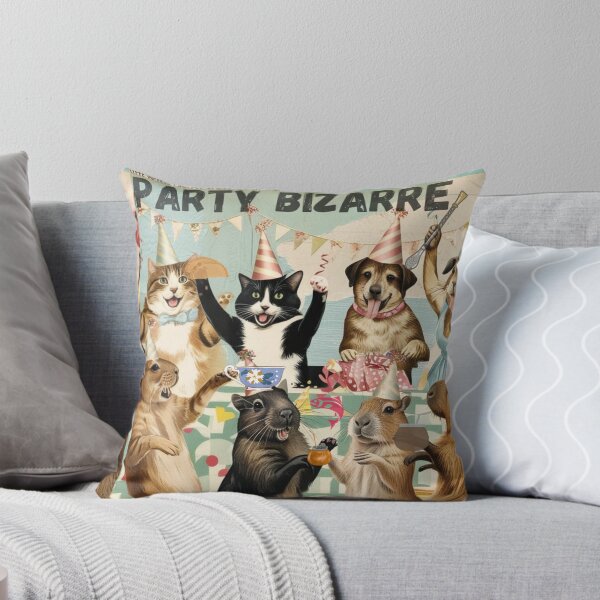 Item preview, Party Bizarre - Animals Partying with Mate, Tea, and Magic designed and sold by Sofiabenit1.