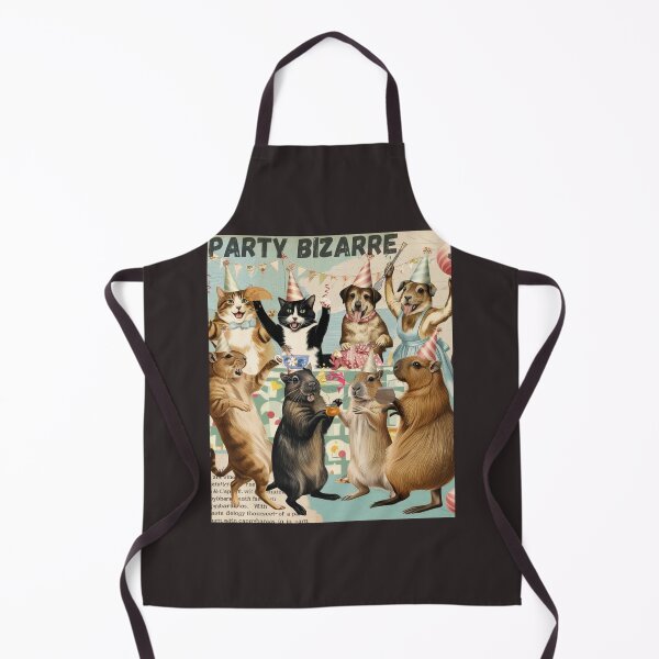 Item preview, Party Bizarre - Animals Partying with Mate, Tea, and Magic designed and sold by Sofiabenit1.