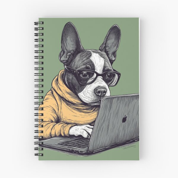 Item preview, The studious bulldog designed and sold by Fuel-Shirts.