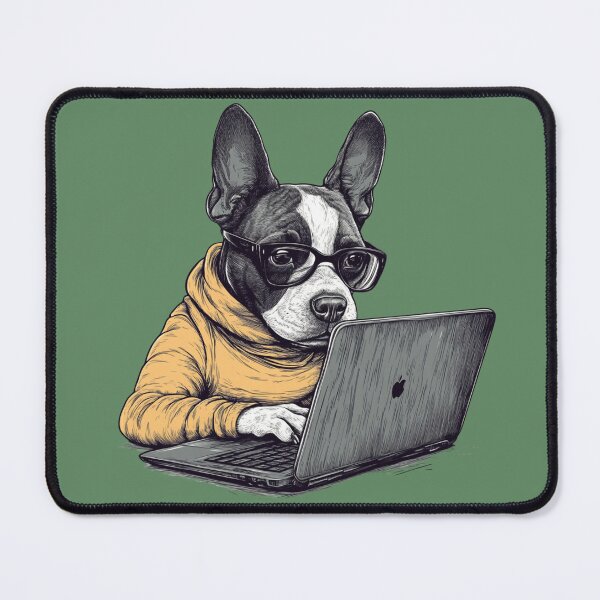 Item preview, The studious bulldog designed and sold by Fuel-Shirts.