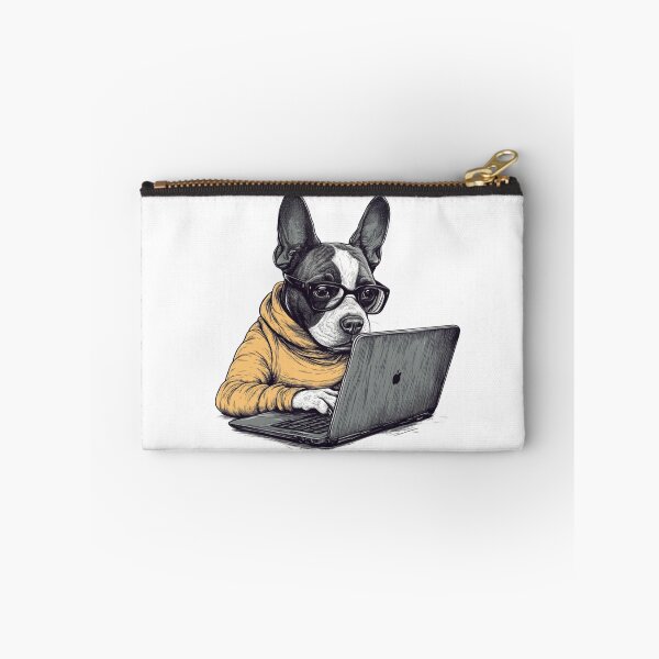 Item preview, The studious bulldog designed and sold by Fuel-Shirts.