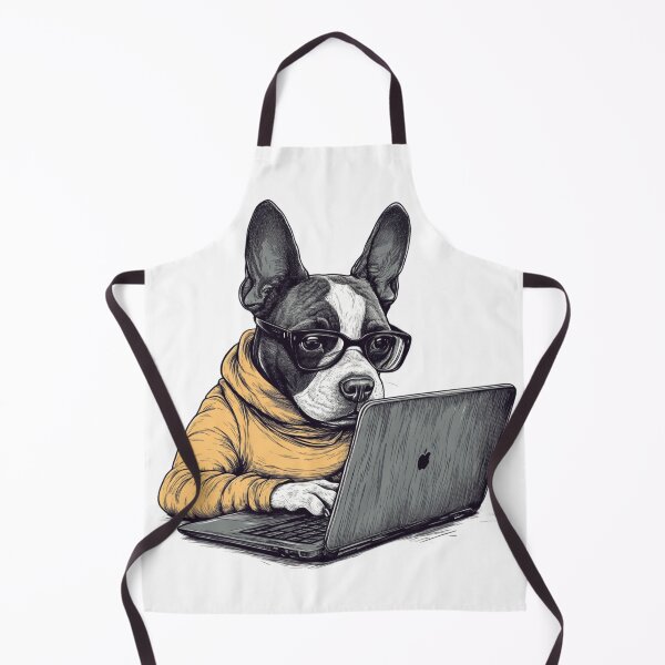 Item preview, The studious bulldog designed and sold by Fuel-Shirts.