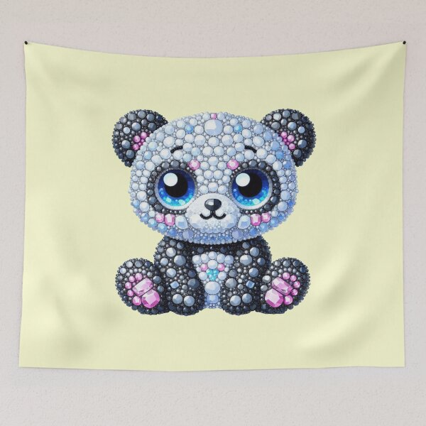 Item preview, Bejeweled Panda 11 designed and sold by PANDALOVEART.