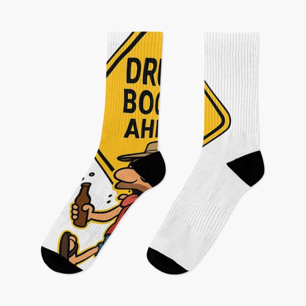 Item preview, Drunk Bogan Warning Sign designed and sold by Aryabek.