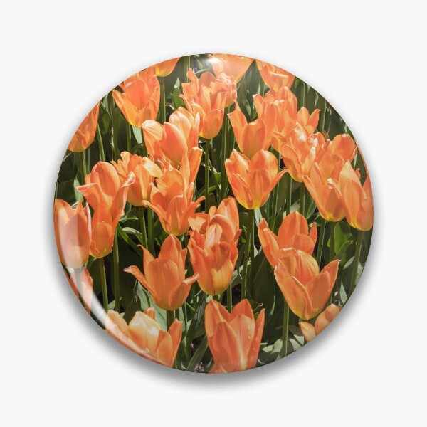 Item preview, Sunshiny Tangerine Coloured Tulips Abloom designed and sold by Georgia Mizuleva.