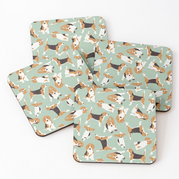 Item preview, beagle scatter mint designed and sold by scrummy.
